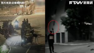 影／颱風夜台南街頭鬧事　警對空開槍示警逮11人