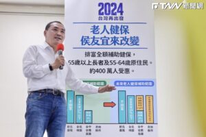 65歲以上長者免健保費柯文哲已做？　侯辦：侯強調全國一致公平，一個都不能少
