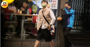 孤單慶生2／周宇柔不陪黃豪平慶生原因曝光　中空火熱打扮現蹤胡瓜身後