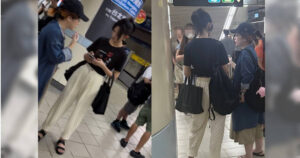 娛樂報報／金鐘視后鬼月穿鍾馗T捷運趴趴走　吳奕蓉「黑白配」樂當《粽邪3》行動看板