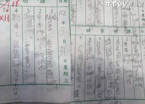 晶晶體等於雙語？兒子聯絡簿抄「訂簽Math筆」　家長氣壞：學校要求的
