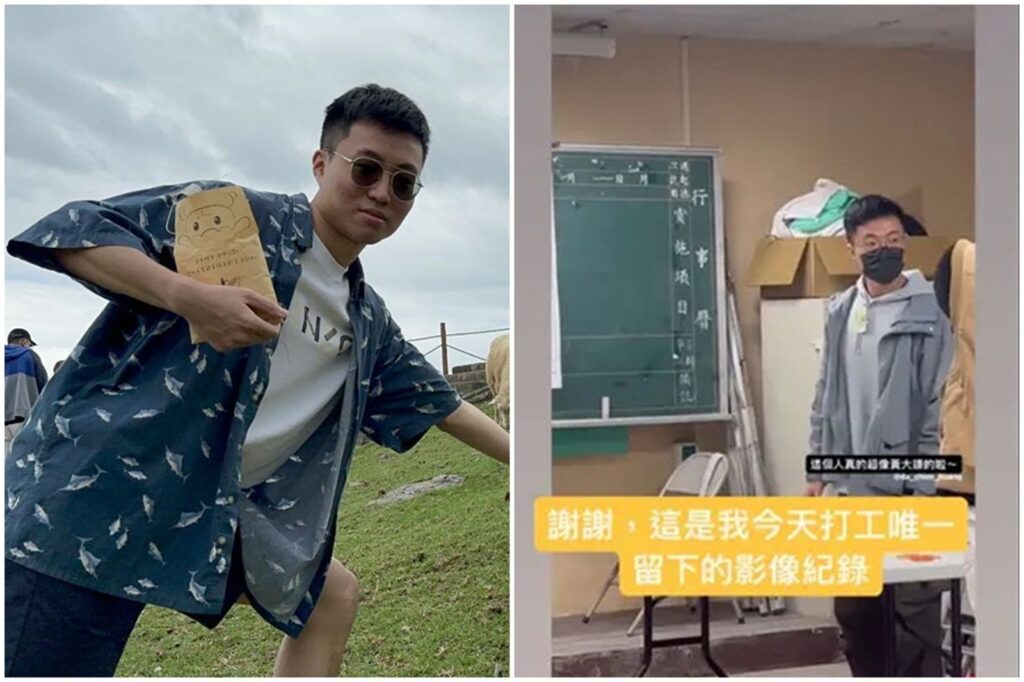 人氣YouTuber打工畫面流出！　低調當選務被目擊網讚：務實參與民主