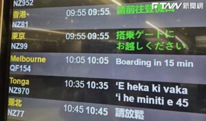 台灣大選投票中！紐航班機螢幕「繁中3個字」看嗨網友：全世界都知道