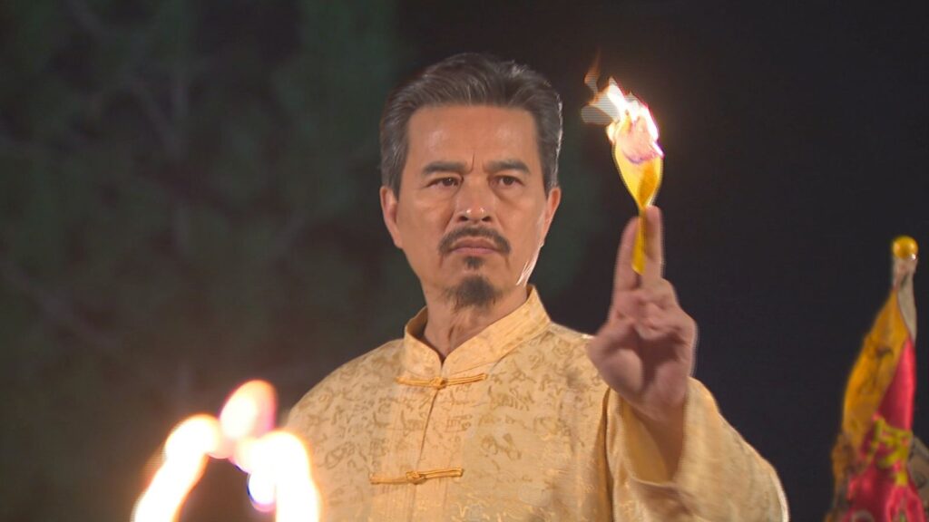 李興文山上除魔斬蛇妖　現場陰風陣陣「念大悲咒護體」